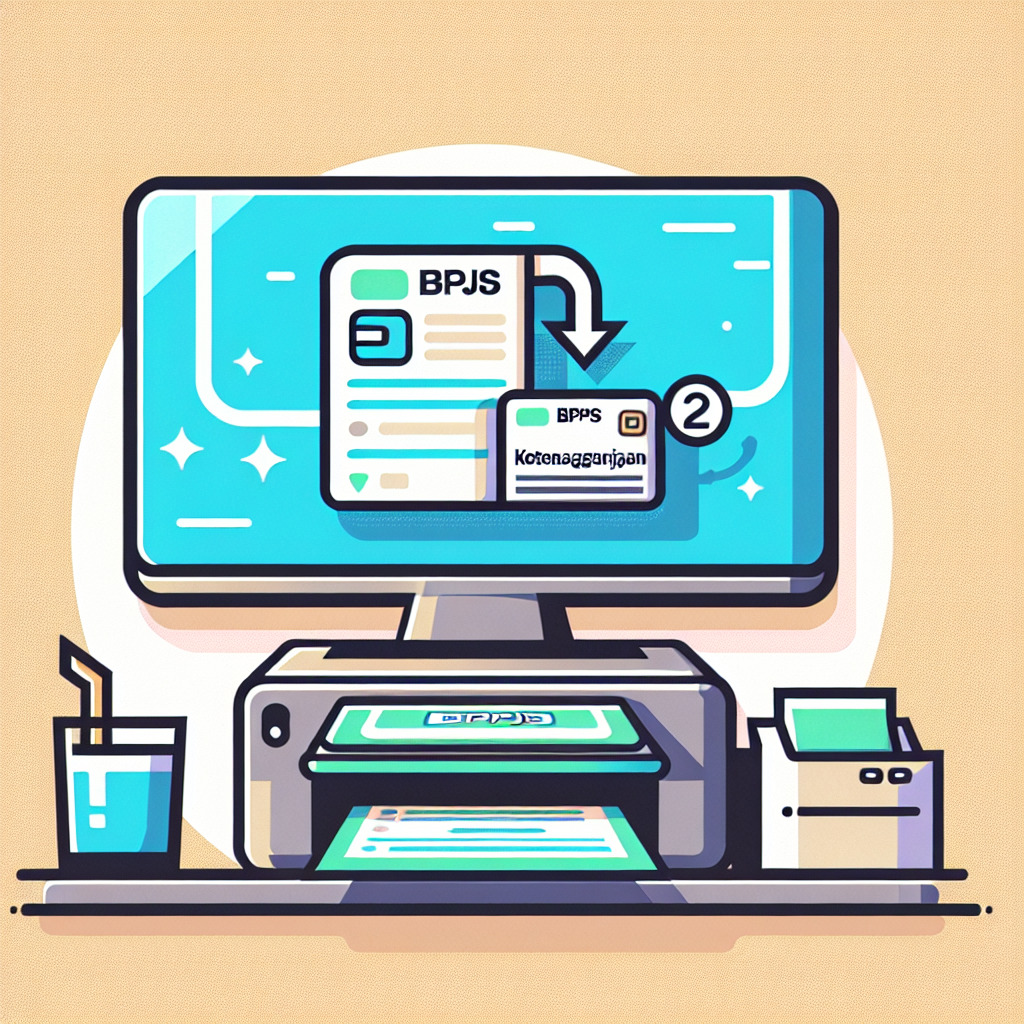 Langkah Mudah Cara Cetak Kartu BPJS Ketenagakerjaan Secara Online